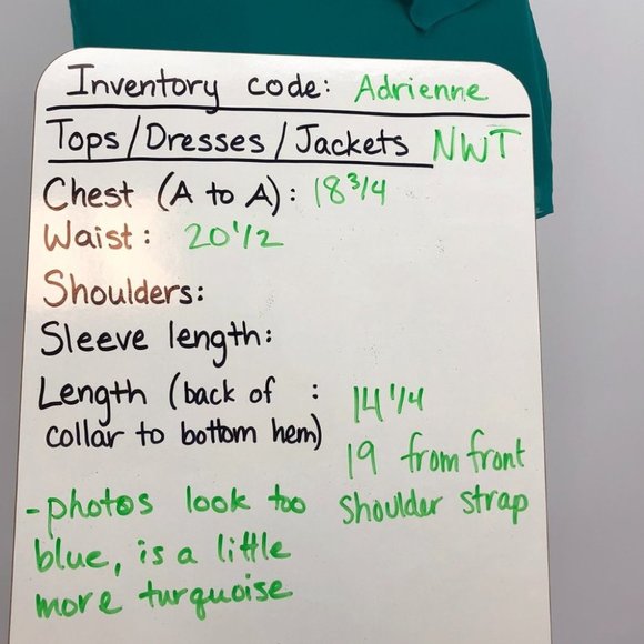 Guess By Marciano NWT teal layered keyhole camisole in Bombay Sapphire SP - Picture 13 of 14